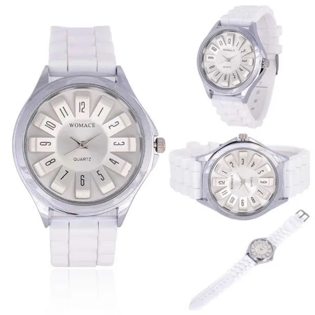 Unisex watch with silicone tape Joley - 5 colors