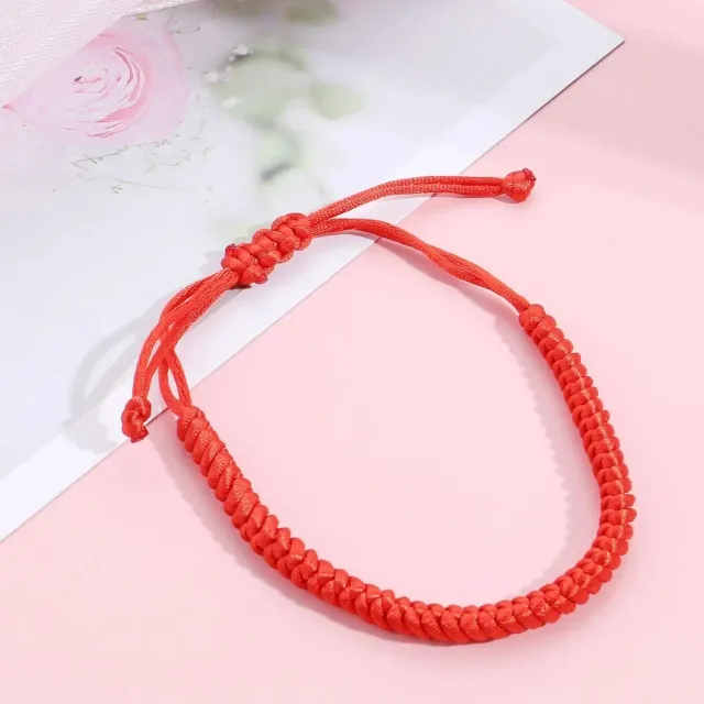 Tibetan Buddhist Node Luck Adjustable Bracelet for Women and Men