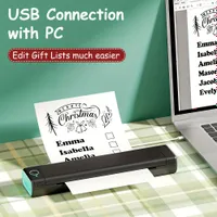Phomemo M08F: A4 pocket thermal printer for travel, car, office and school