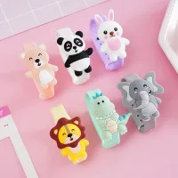 Children's cute silicone bracelet with animal-shaped decorations