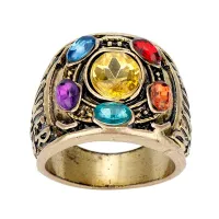 Six Stone Infinity Ring - Avengers