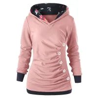 Ladies attractive sweatshirt Tropina - pink