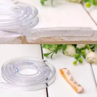Protective transparent tape for table and furniture edges