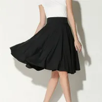 Women's elegant high waisted skirt