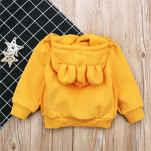 Baby hoodie with ears