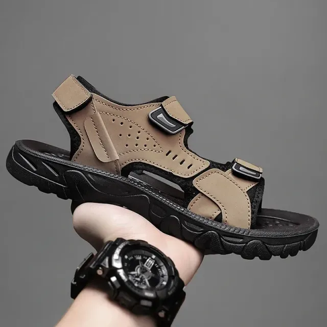 Men's open toe summer sandals - various colours