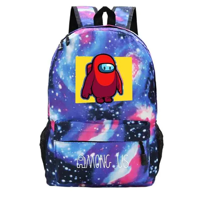 School backpack printed with Among Us characters 27