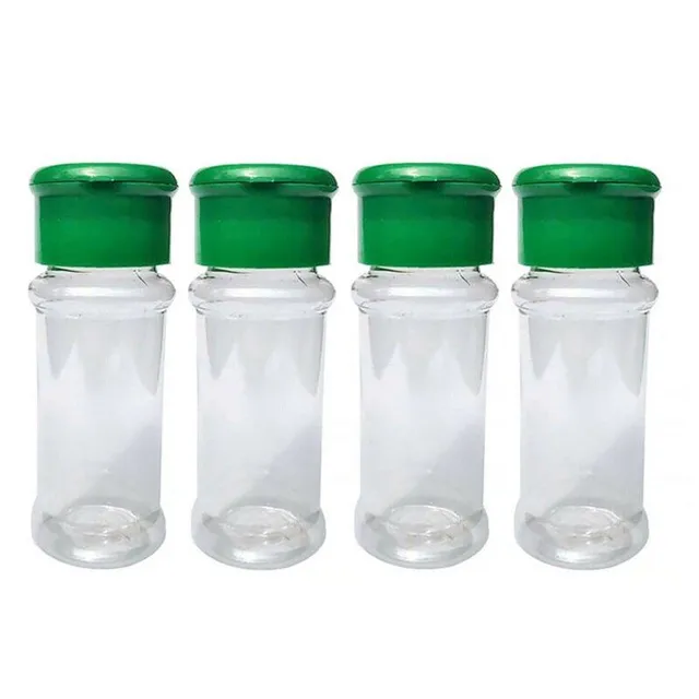 Set de 4 recipiente din plastic pentru piper