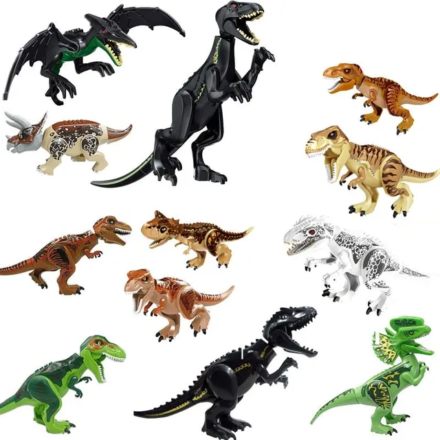Jurassic Park dinoszaurusz Legóhoz 29 cm - különböző változatokban