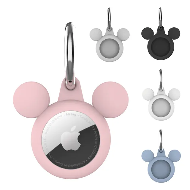 Coque en silicone pour AirTag Mickey