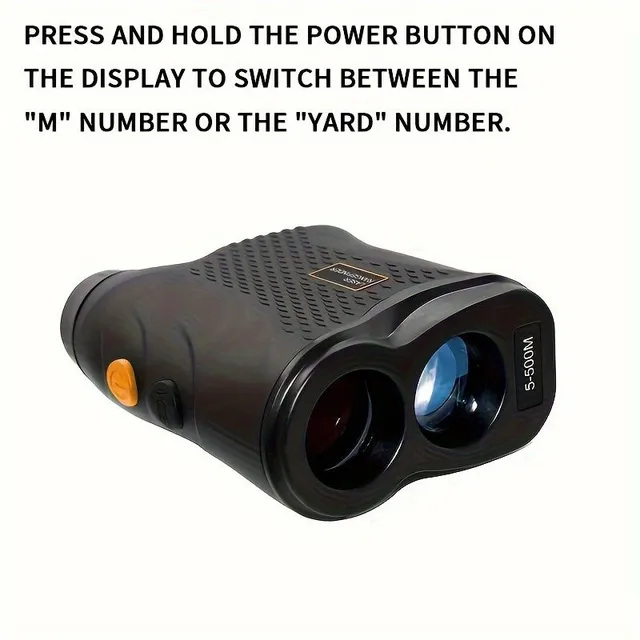 Golfowy laserowy ranger z 6x zoomem