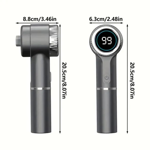 Universeller elektrischer Rotationsreinigungsbürste 5in1 mit wiederaufladbarem Lithium-Ionen-Akku USB Typ C und 3 einstellbaren Geschwindigkeiten