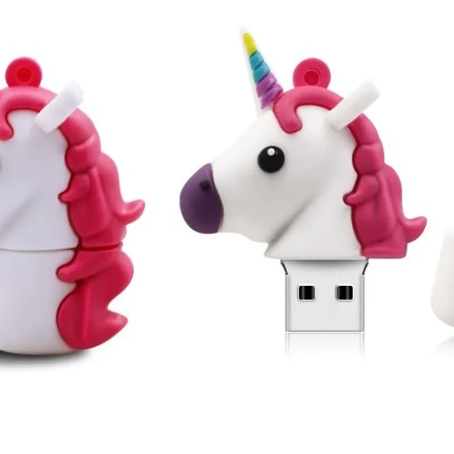 Clé USB Licorne - 4 Go - 128 Go