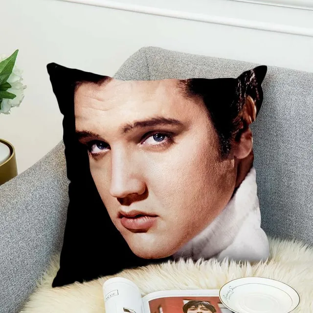 Husă stilată pentru pernă Elvis Presley