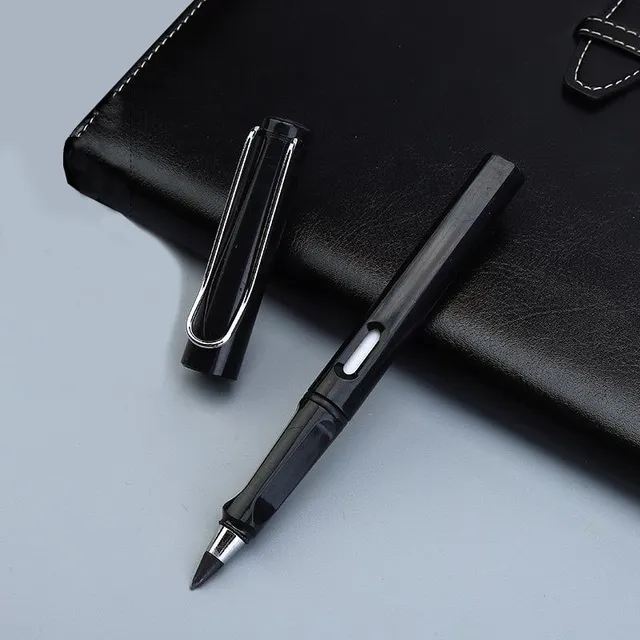 Moderné štýlové jednofarebné trendy nekonečné pero s minimalistickým detailom
