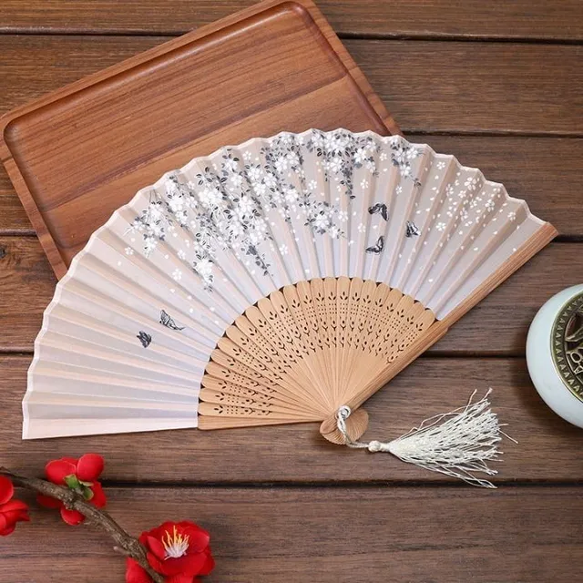 Japán trendi stílusú modern ventilátor forró nyári napok - több szín