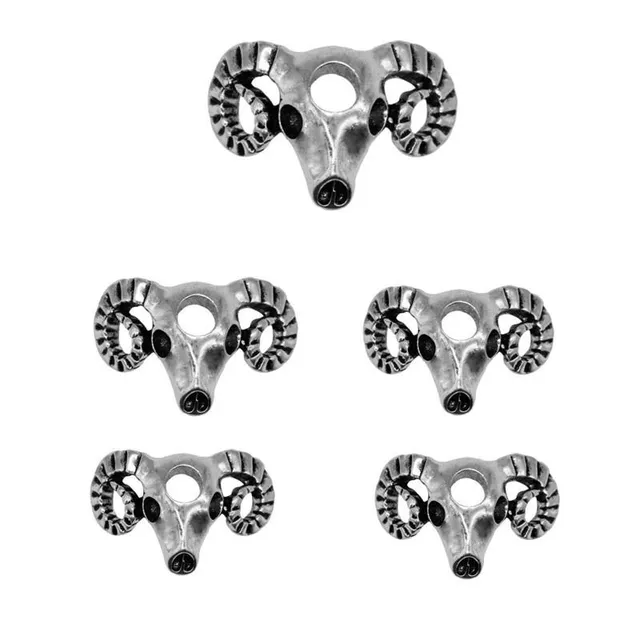 Metal hair rings