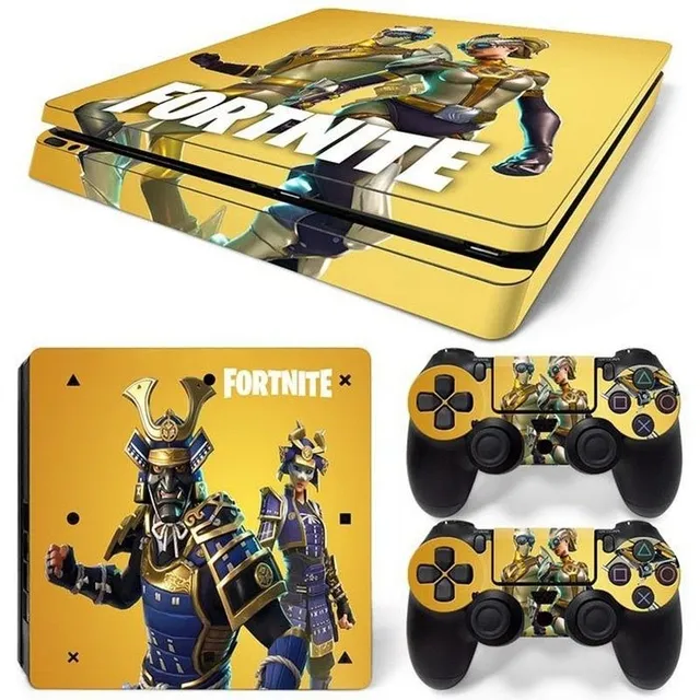 PS4 console and controller sticker set