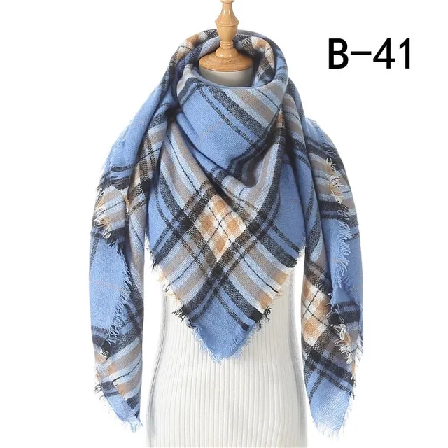 Women's stylish warm comfortable long scarf Lonny b41