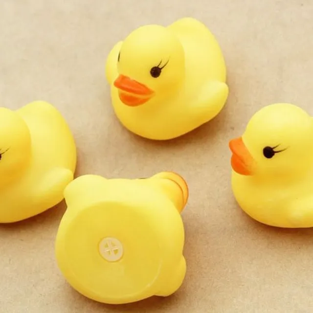 Rubber duckies for bath - 12 pieces