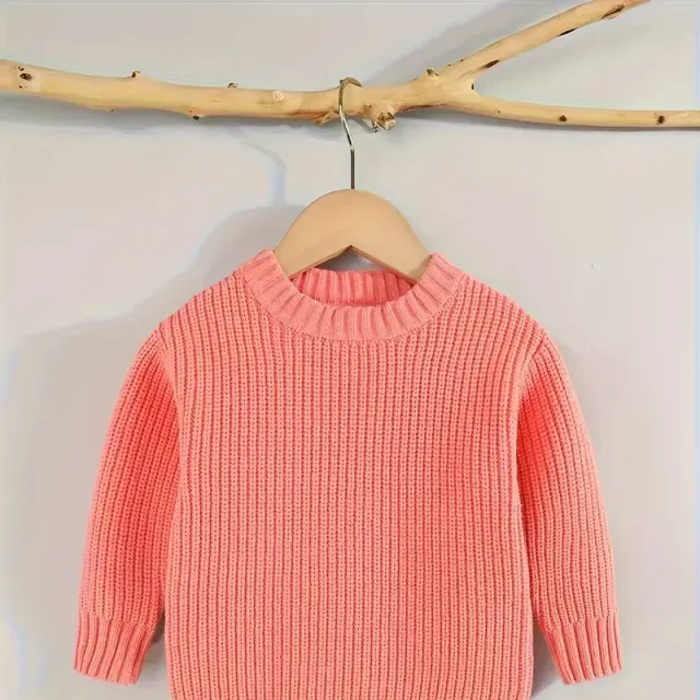 Warm and stylish knitted sweater for your bug - warms and delights in the winter months