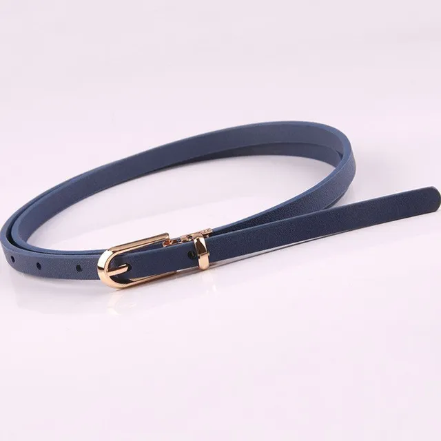 Ladies narrow elegant belt