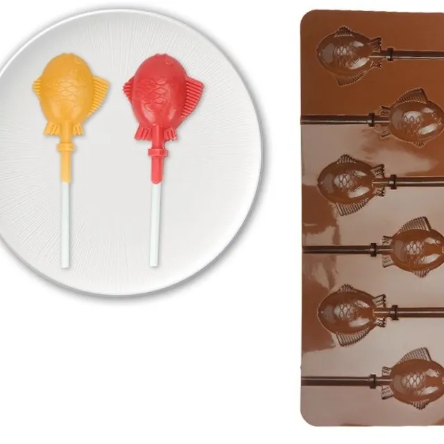 3D silicone mould for lollipops 14