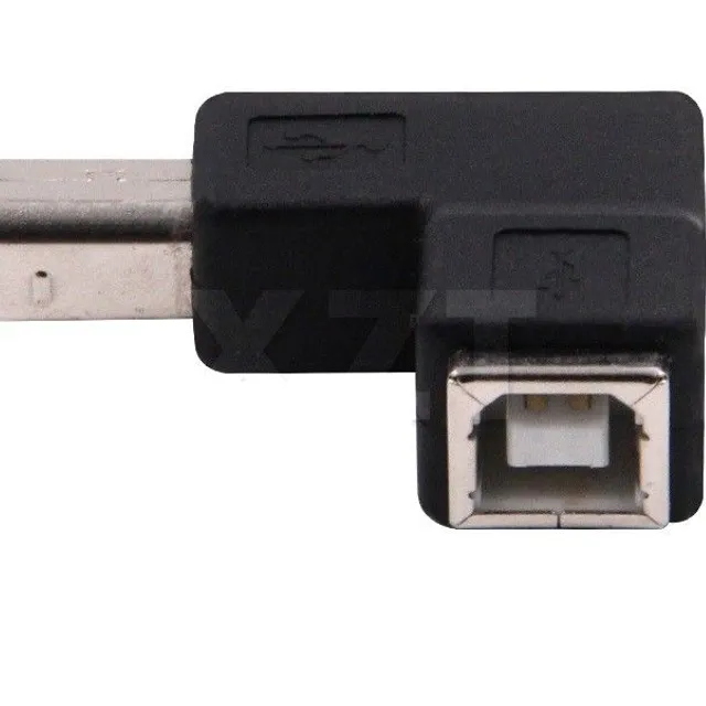 Adapter USB 2.0 90° - męski i żeński