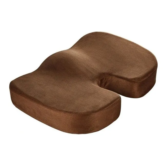 Plush memory foam orthopaedic seat cushion Cameron