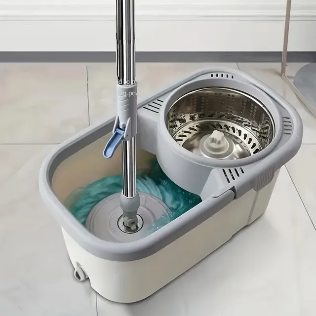 Rotačný univerzálny mop bez umývania ruk, domáce cookie, mop pre lenivcov, teplo na mop, vnútorné čistenie, prenosný mop