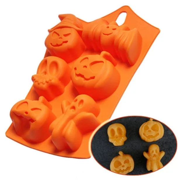 Silicone trendy baking dish with Halloween motif