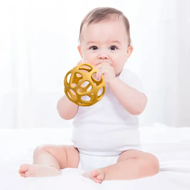 Jucărie de silicon pentru calmare și mestecat pentru copii din silicon alimentar fără BPA