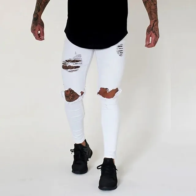 Men's casual ripped jeans Will Wang