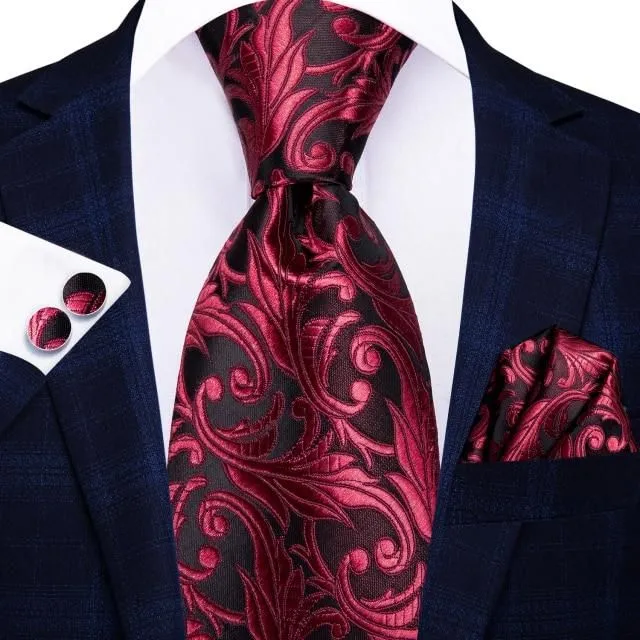 Luxusná pánska kravata z hodvábu sn-3348