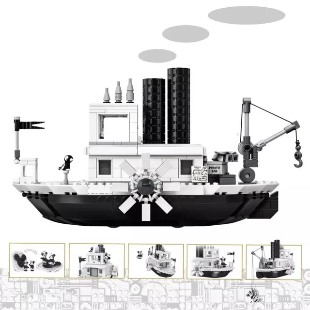 Design Disney kit of legendary ship with MICKEY and Minnie Mouse Jackson