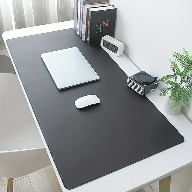 Large Inpermeable PU Leather Washer for Office Table - Game and Working Desktop Protection