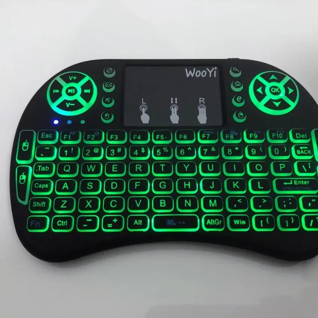 Mini tastatură iluminată - 8 culori