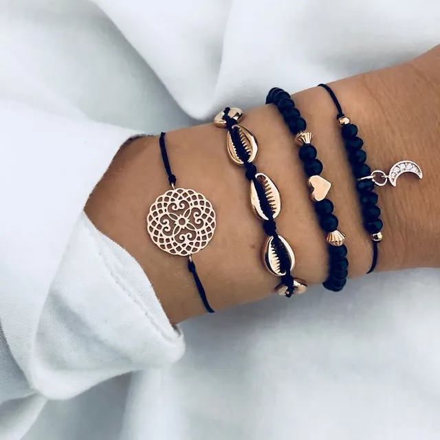 Conjunto de pulseras originales Indica para mujer