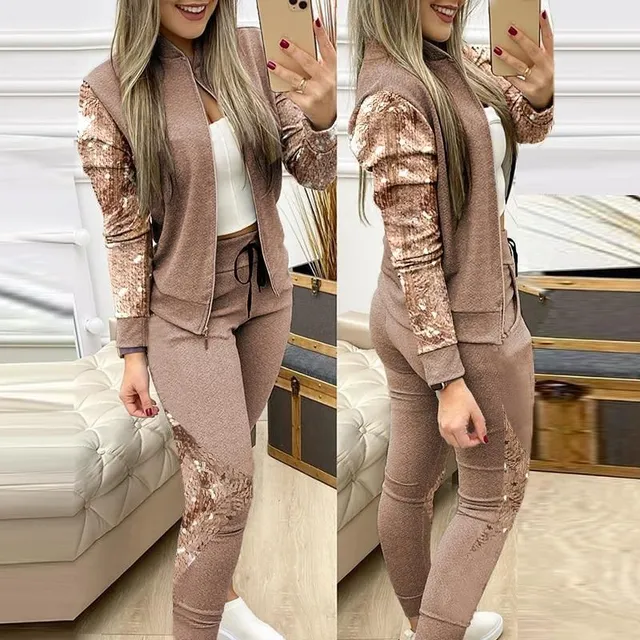 Women's elegant tracksuit with original design