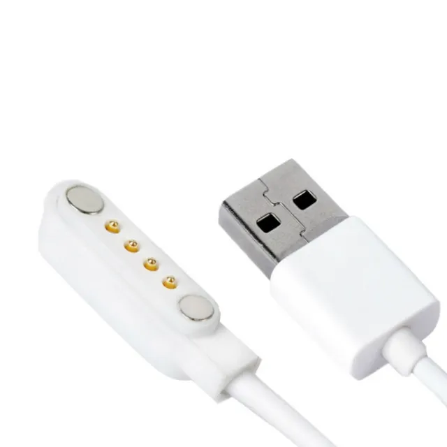 Magnetic USB charging cable for Smart Watch 4 pin