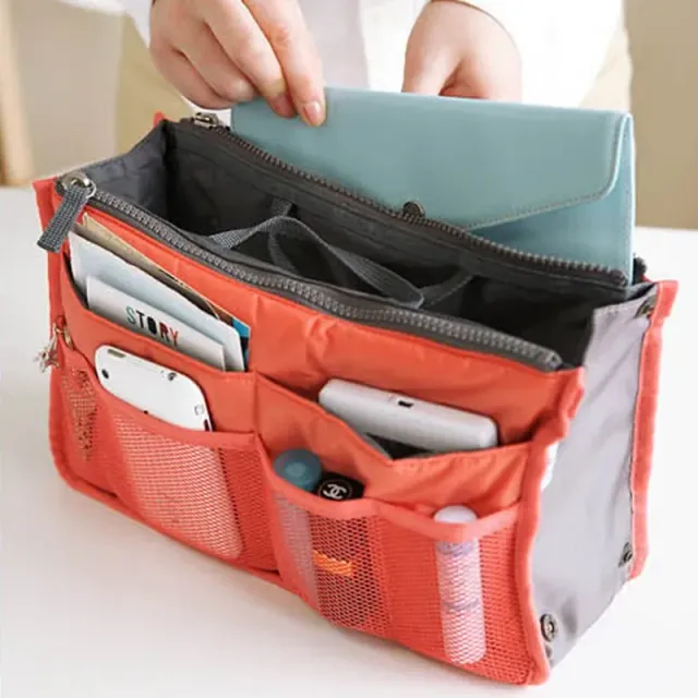 Multifunktionaler Handtaschenorganizer für Kosmetik und Reisebedarf