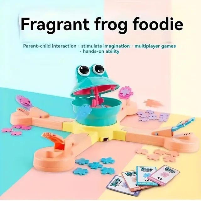 Hungry Frogs and Bee Feast: Board game full of fun for the whole family on Halloween and Christmas