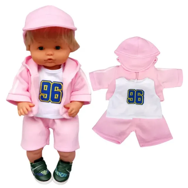Oblečenie pre chlpatú detskú bábiku - Overalas a šaty