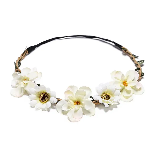 Floral headband for hair Jade