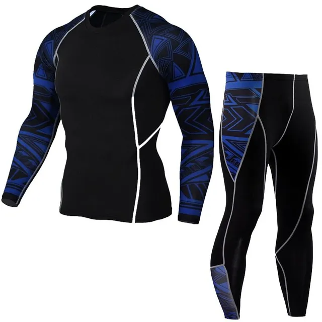 Men's set of stylish thermal underwear