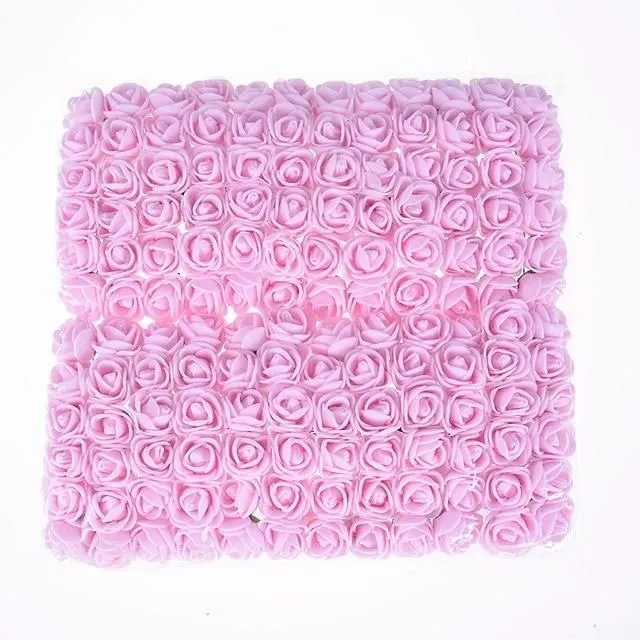 Mini Roses 144 pcs light-pink