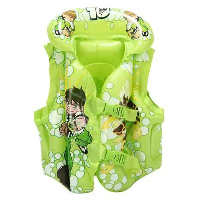 Children's life jacket with animated characters motif