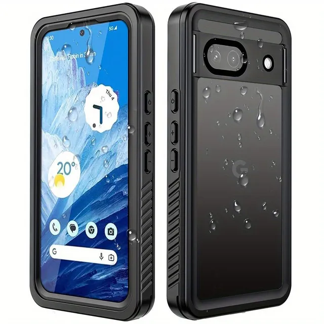 Protective cover for phone with full body coverage and strong magnetic attachment