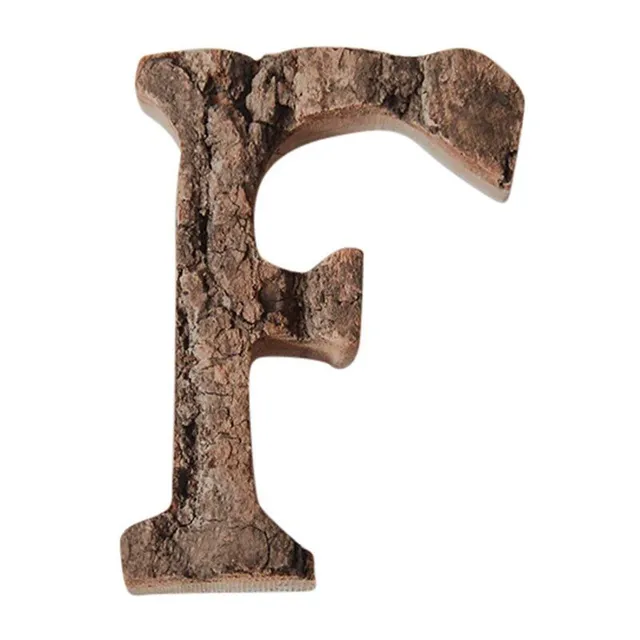 Decorative wooden letter C475