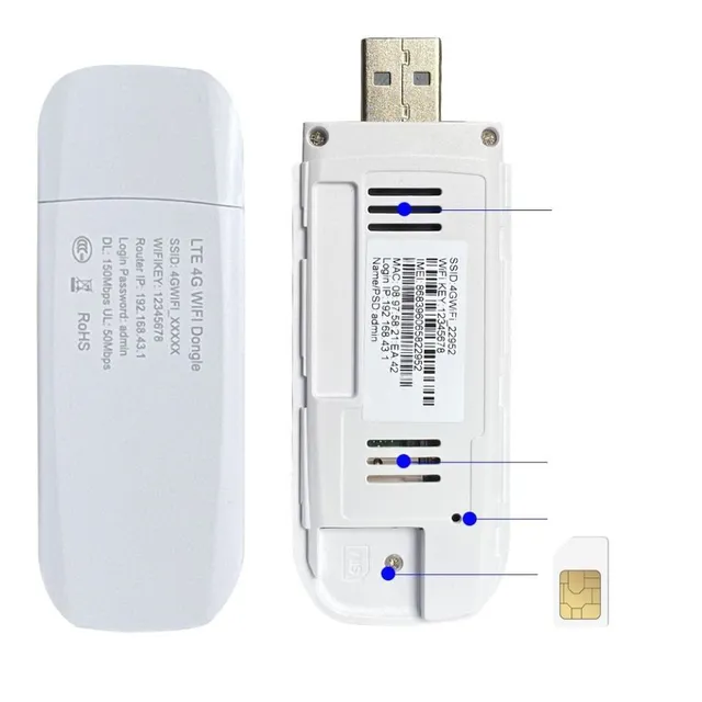 Mobil wifi router USB-re